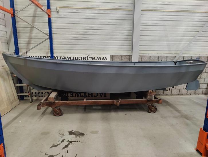 casco stalen sloep 5 meter technisch vaarklaar, Watersport en Boten, Sloepen, Nieuw, Tot 10 pk, 3 tot 6 meter, Binnenboordmotor