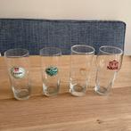 Vintage Bierglazen Set - Leeuw, Gulpen, Luxedouble, Skol, Ophalen of Verzenden