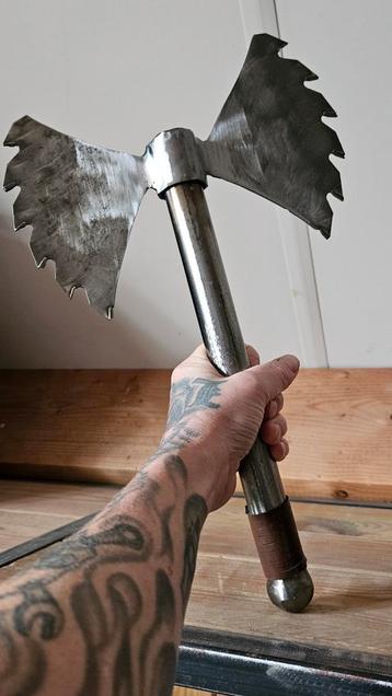 Coole Viking Bijl, handmade. beschikbaar voor biedingen