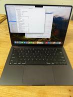 MacBook Pro 14 (2023) Spacezwart M3 Pro 11C 14C 18 GB 512GB, MacBook Pro, 2 tot 3 Ghz, Qwerty, 13 inch