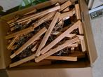 75 broek of rok hangers, Ophalen of Verzenden, Hout