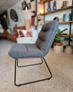 OUTLET!  uit de collectie: Eleonora Stoel Danica antraciet, Huis en Inrichting, Stoelen, Metaal, Nieuw, Ophalen of Verzenden, Eén