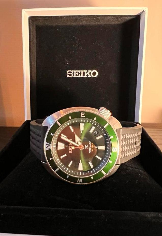 Seiko Prospex Tortoise Land Automatic, Sieraden, Tassen en Uiterlijk, Horloges | Heren, Zo goed als nieuw, Polshorloge, Seiko