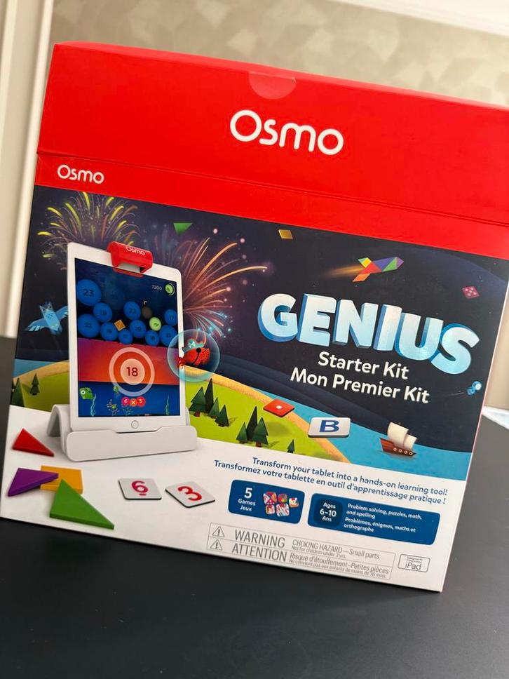 Osmo Genius Starter Kit - Zo Goed Als Nieuw!, Kinderen en Baby's, Speelgoed | Educatief en Creatief, Zo goed als nieuw, Puzzelen