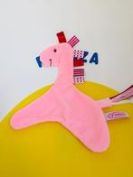 976 funnies knuffellap lap giraffe roze, Ophalen of Verzenden, Zo goed als nieuw, Overige typen