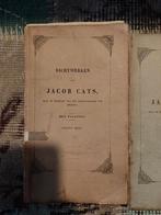 Dichtwerken Jacob Cats, Antiek en Kunst, Antiek | Boeken en Bijbels, Ophalen of Verzenden, Jacob Cats