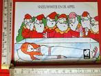 Vintage sticker Sneeuwwitje en de appel 7 dwergen strip, Verzamelen, Stickers, Ophalen of Verzenden