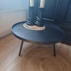 WOOOD salontafel zwart(Mesa) maat XL, Huis en Inrichting, Tafels | Salontafels, Ophalen, 50 tot 100 cm, Rond, 50 tot 100 cm