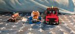 Lego truck, lego straatveger en een verkeersgeleidingswagen, Ophalen of Verzenden, Zo goed als nieuw, Complete set, Lego