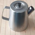 Registered design dubbelwandige rvs theepot inhoud 1.2L, Ophalen, Gebruikt
