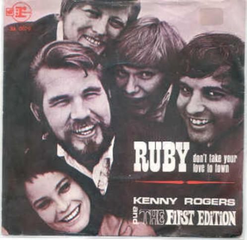 Kenny Rogers and First Ed.- Ruby don't take your, Cd's en Dvd's, Vinyl Singles, Gebruikt, Pop, Verzenden