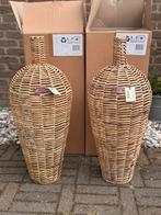 Rivièra Maison Rustic Rattan Weave Vase, Ophalen of Verzenden, Nieuw, Rond, Riet