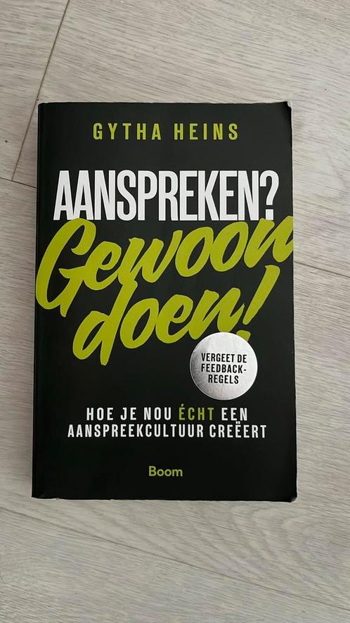 Gytha Heins - Aanspreken? Gewoon doen!, Boeken, Wetenschap, Zo goed als nieuw, Ophalen of Verzenden