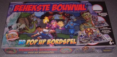 Bordspel Behekste bouwval 3D Pop Up, Hobby en Vrije tijd, Gezelschapsspellen | Bordspellen, Nieuw, Een of twee spelers, Drie of vier spelers