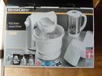 Mooie complete keukenmachine silverCrest wit, Witgoed en Apparatuur, Keukenmixers, Ophalen of Verzenden, Zo goed als nieuw