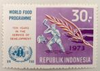 Indonesië 1973 10Tahun Program Pangan (096), Postzegels en Munten, Ophalen of Verzenden, Postfris, Zuidoost-Azië