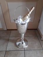 Te koop antieke verzilverde staande wijnkoeler, Ophalen of Verzenden, Zilver