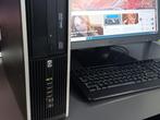 HP Desktop PC met LCD scherm, Ophalen, Hp, Gebruikt, Met monitor