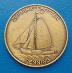 Penning Zuiderzeebotter - 1993, Postzegels en Munten, Penningen en Medailles, Verzenden, Brons, Nederland