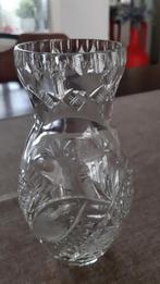 Kristallen Vaasje met Geslepen details, Ophalen of Verzenden