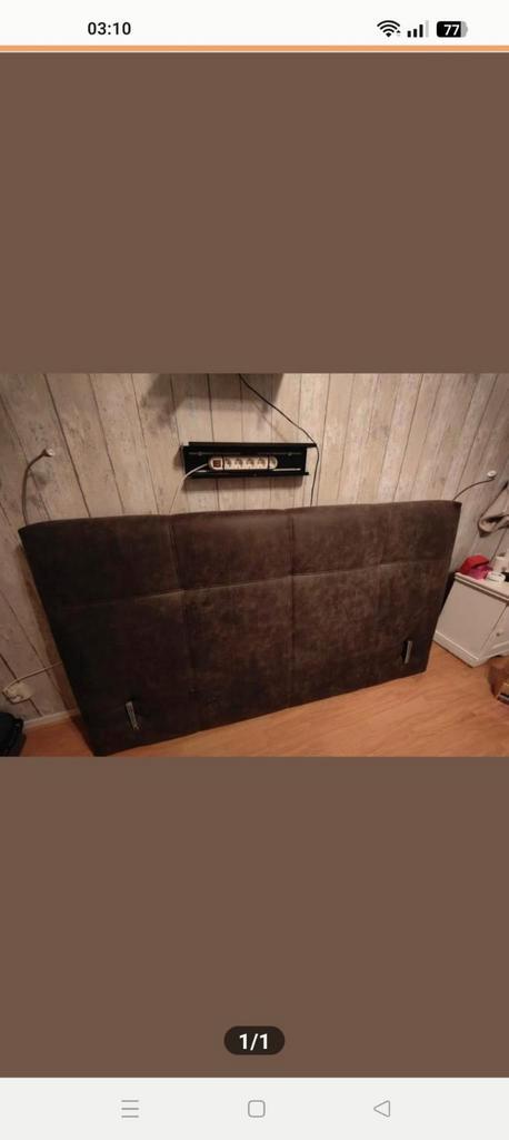 Gratis Hoofdbord avek, Huis en Inrichting, Slaapkamer | Bedden, Zo goed als nieuw, Tweepersoons, 140 cm, Hout, Ophalen