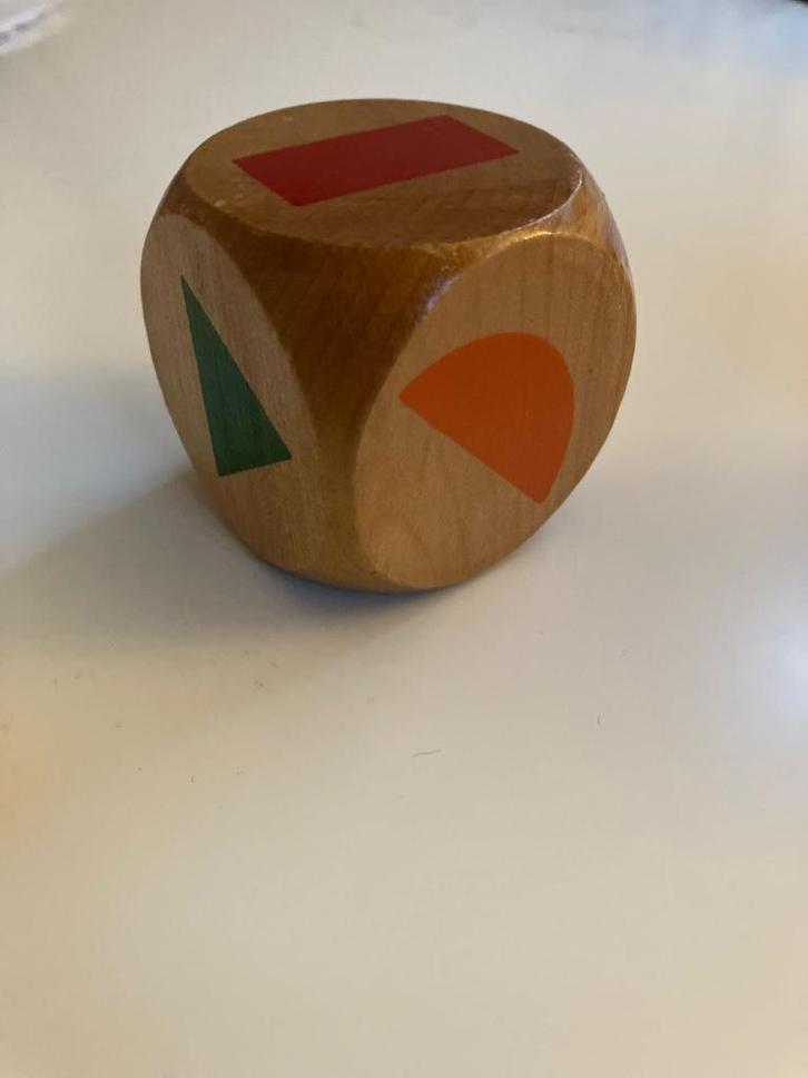 Janbibejan dobbelstenen, Kinderen en Baby's, Speelgoed | Houten speelgoed, Zo goed als nieuw, Overige typen, Ophalen