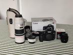 Canon EOS 7D Mark II + 300mm F4 lens + 1.4x converter + 50mm, Audio, Tv en Foto, Fotocamera's Digitaal, Gebruikt, Spiegelreflex