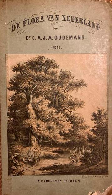 De Flora van Nederland - Oud boek beschikbaar voor biedingen