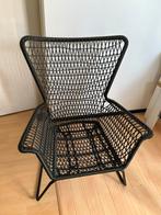 Tuinstoel Högsten zwart, Tuin en Terras, Tuinstoelen, Ophalen, Zo goed als nieuw, Kunststof