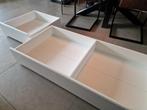 Bedlades SONGESAND opberglade opberg onder bed ladeset, Verzenden, Zo goed als nieuw, Minder dan 25 cm, Minder dan 100 cm