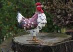 Haan en Hen / metaal / kippen / NIEUW, Tuin en Terras, Tuinbeelden, Dierenbeeld, Nieuw, Metaal, Info@huisentuindecoratiemarie.nl
