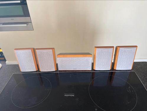 Pioneer speakers 5.1 surround set zonder subwoofer 40 watt, Audio, Tv en Foto, Luidsprekers, Gebruikt, Surroundset zonder subwoofer