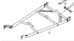 Ladderframe Vw Golf Country., Auto-onderdelen, Ophanging en Onderstel, Gebruikt, Volkswagen, Ophalen