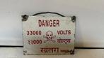 DANGER Gevaar Authentiek waarschuwingsbord, Ophalen of Verzenden