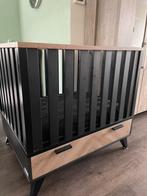Interbaby Box Met Lade Lancaster Zwart / Visgraatmotief, Kinderen en Baby's, Boxen, Ophalen, Zo goed als nieuw, Lade