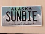 Kentekenplaat Alaska Amerika usa., Ophalen of Verzenden, Gebruikt, Auto's