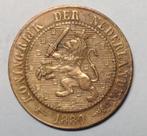 2 1/2 cent 1880 Willem III, Postzegels en Munten, Overige waardes, Koning Willem III, Losse munt, Verzenden
