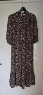 Lollys Laundry jurk - bloemenprint - XS, Kleding | Dames, Bruin, Ophalen of Verzenden, Zo goed als nieuw, Knielengte