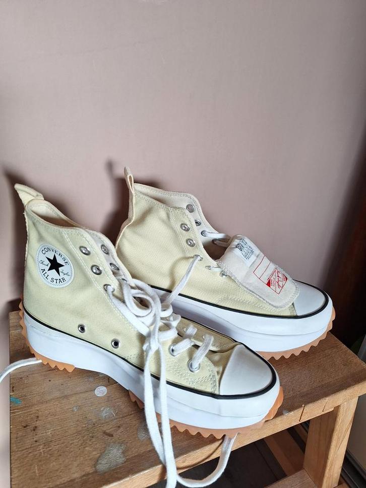 Converse Run Star Hike High Top Sneakers, Kleding | Dames, Schoenen, Nieuw, Sneakers of Gympen, Geel, Ophalen of Verzenden