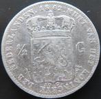 Halve gulden 1862, ½ gulden, Koning Willem III, Verzenden, Zilver