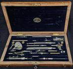 Antieke PRÄCISION Passerkist XXL E.O. Richter & Co., Ophalen of Verzenden