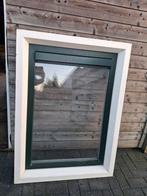 2 kunststof kozijnen draaikiep., Doe-het-zelf en Verbouw, Kozijnen en Schuifpuien, 75 tot 150 cm, Kunststof, Raamkozijn, Ophalen of Verzenden