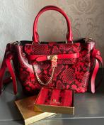 Nieuw set Michael Kors Hamilton Legacy slangenleer rood, Sieraden, Tassen en Uiterlijk, Tassen | Damestassen, Ophalen, Nieuw, Rood