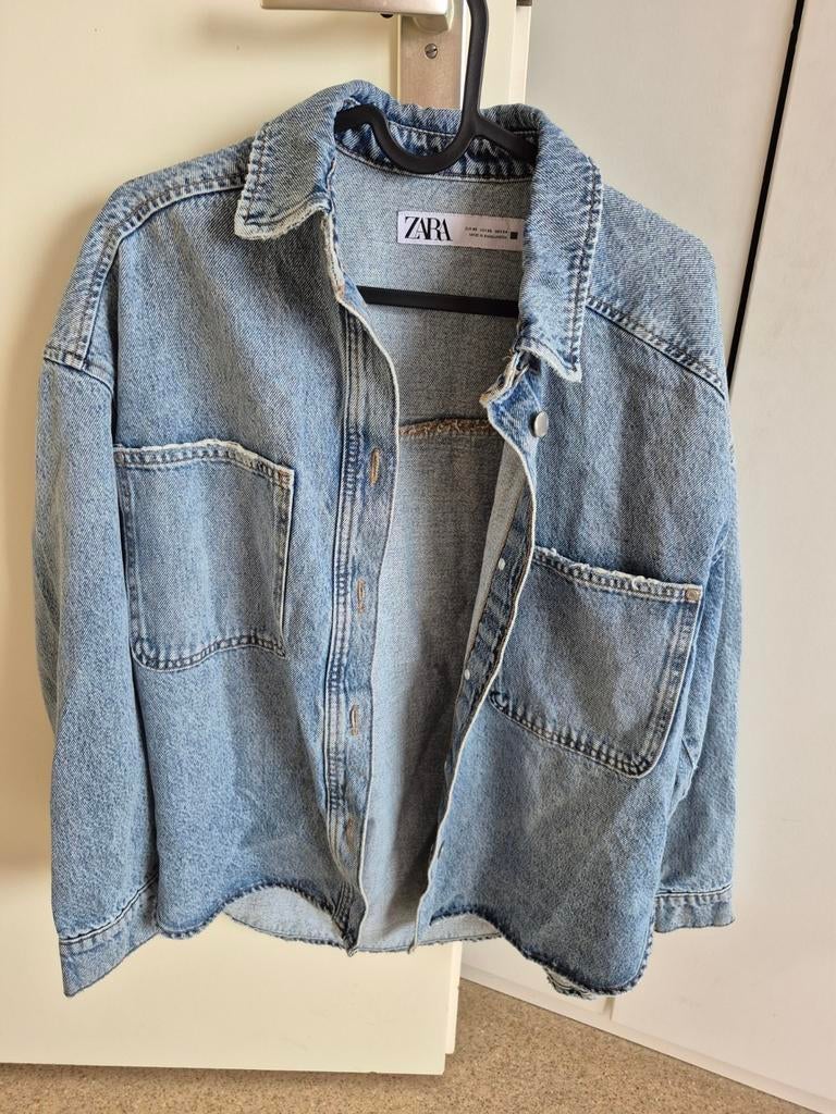 Zara spijkerjasje maat XS, Blauw, Zara, Ophalen of Verzenden, Zo goed als nieuw