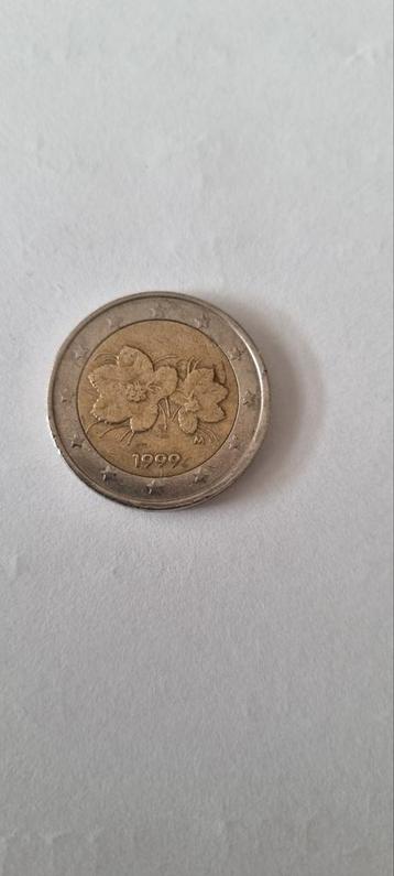 Finland 2 Euro Munt - 1999 - Zeldzaam! beschikbaar voor biedingen
