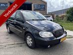 ZEER NETTE Kia Carnival 2.5 V6 AUTOMAAT, NIEUWE APK! VOL, Voorwielaandrijving, Gebruikt, 2497 cc, Zwart