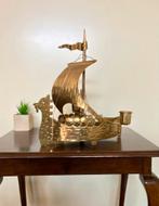 Hugo Berger vikingschip Arts & Crafts Goberg viking schip., Ophalen of Verzenden, Koper