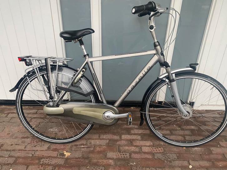Herenfiets Gazelle Paris in perfecte staat, Fietsen en Brommers, Fietsen | Heren | Herenfietsen, Gebruikt, Gazelle, 53 tot 57 cm