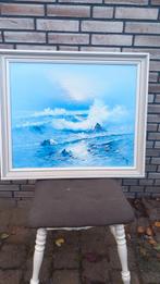 Schilderij: Zee met golven, Antiek en Kunst, Kunst | Schilderijen | Klassiek, Ophalen