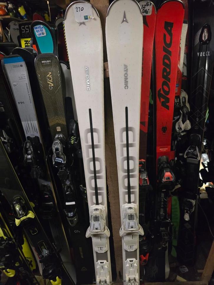 157cm ATOMIC CLOUD PRO SERVOTEC LIGHT DAMES ALL ROUND CARVE, Sport en Fitness, Skiën en Langlaufen, Zo goed als nieuw, Ski's, Skiën